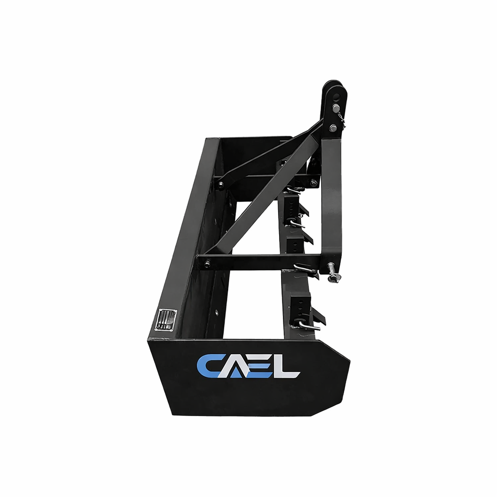 CAEL RBB-5FT Lame niveleuse arrière – 59″ pour tracteurs 24–40 ch