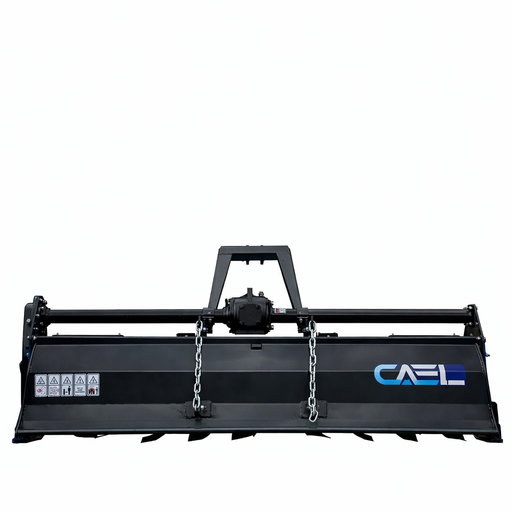 CAEL IGN180 Rotavator robuste à prise de force – 69″ pour tracteurs 40-50 ch