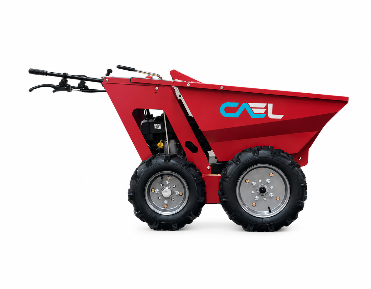 CAEL Radkipper WD30 – 300 kg Allrad-Minidumper mit manueller Kippmulde