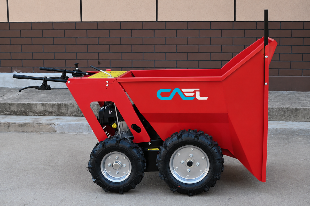 CAEL Radkipper WD30 – 300 kg Allrad-Minidumper mit manueller Kippmulde
