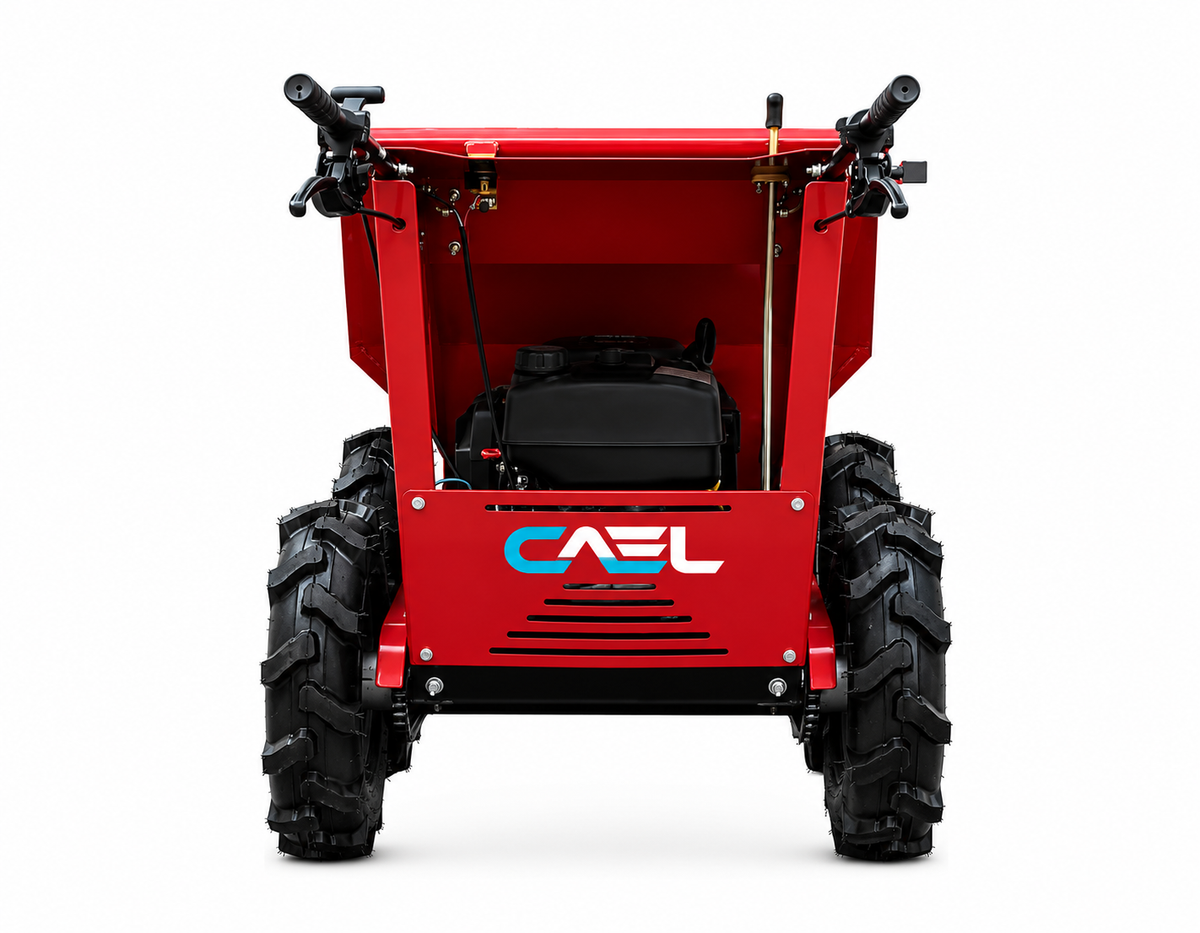 CAEL Radkipper WD30 – 300 kg Allrad-Minidumper mit manueller Kippmulde