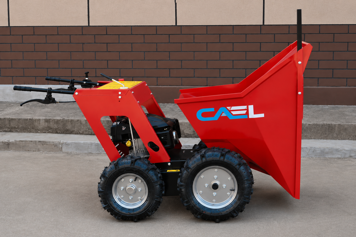 CAEL Radkipper WD30 – 300 kg Allrad-Minidumper mit manueller Kippmulde