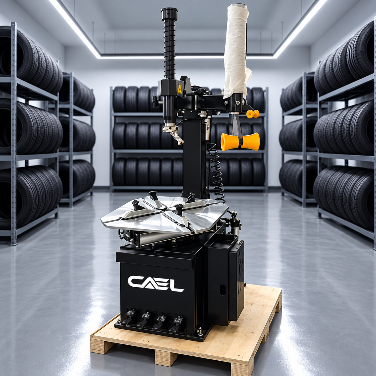 CAEL TC150 Reifenmontiermaschine mit Montagehilfe – Felgen 10–22"