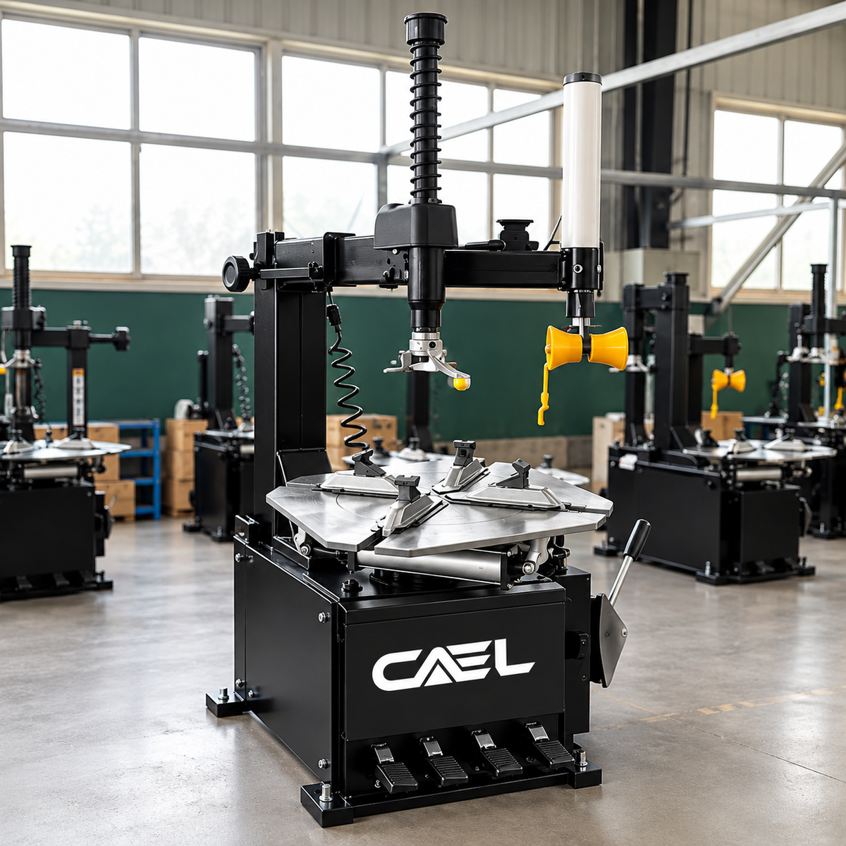 CAEL TC150 Reifenmontiermaschine mit Montagehilfe – Felgen 10–22"