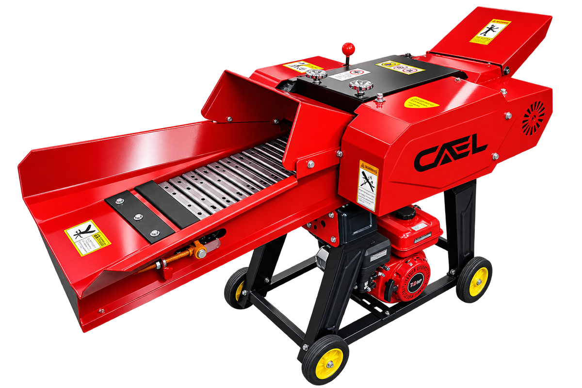Hache-paille CAEL 9ZT-4.5B à alimentation automatique – 4 500 kg/h