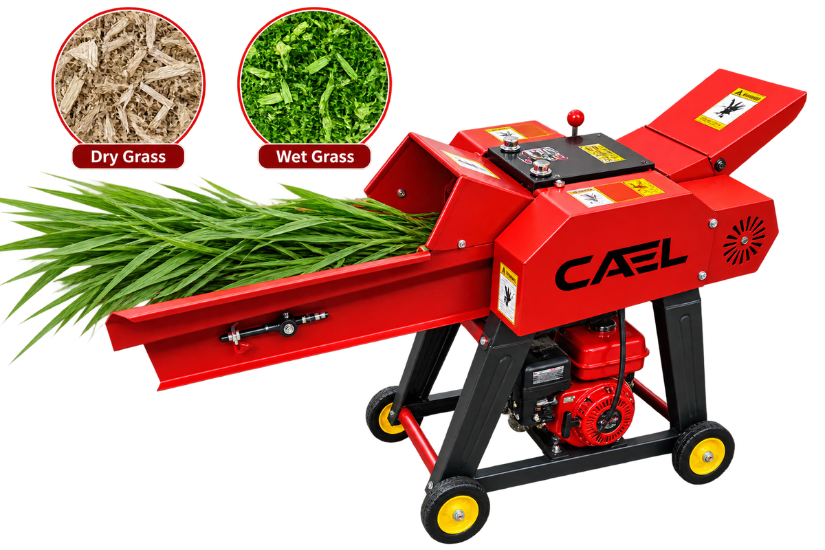 CAEL 9ZT-019B Chaff Cutter with Hopper – 2,000 kg/h