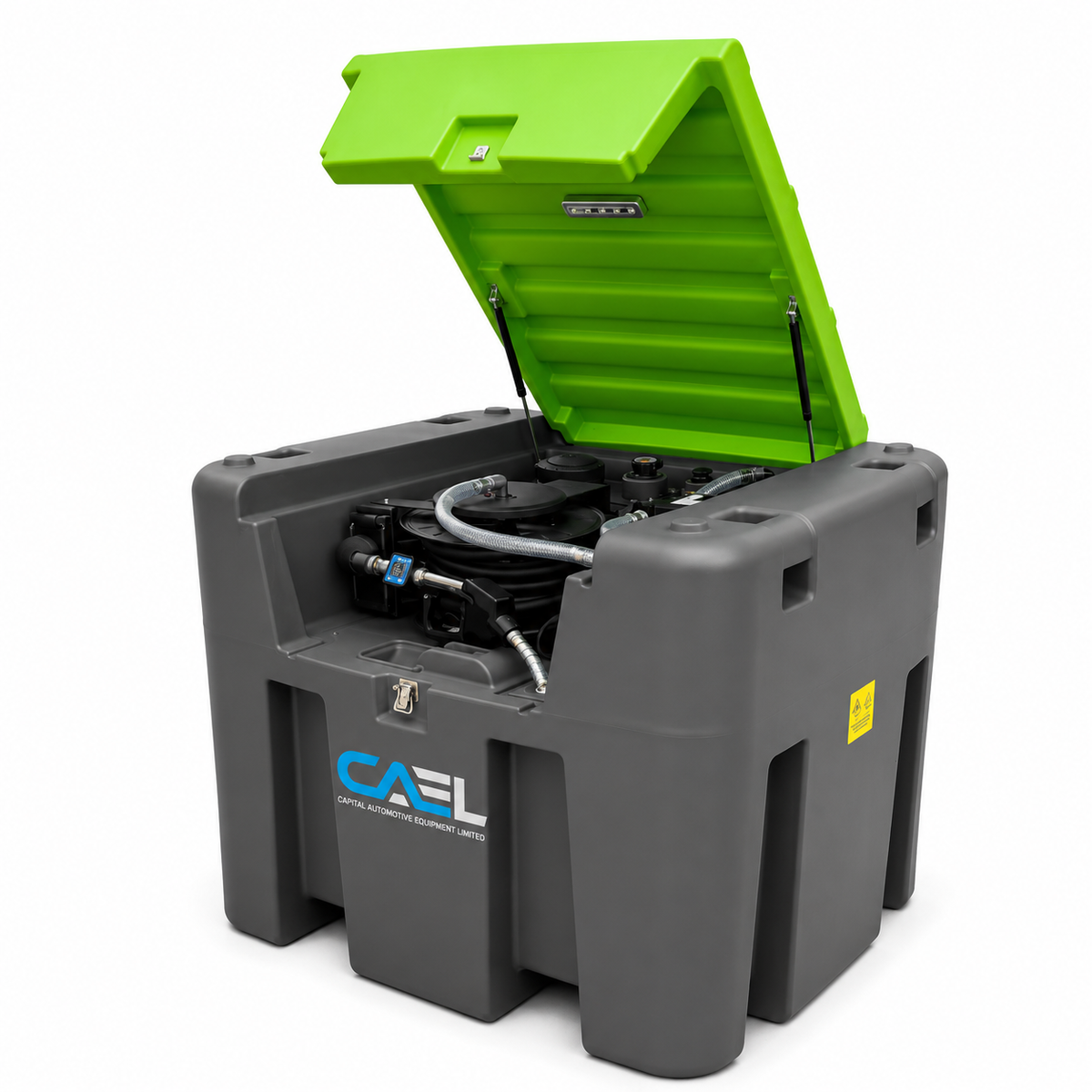Cuve gasoil portable CAEL DD400 de 400 L avec pompe auto-amorçante 12V