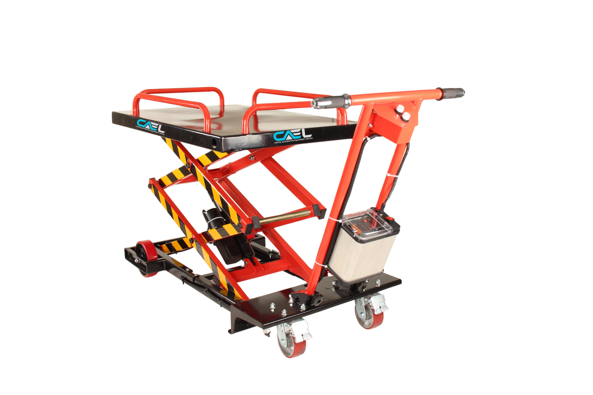 CAEL ETC300 Chariot de levage électrique – 300 kg, levée 150 cm