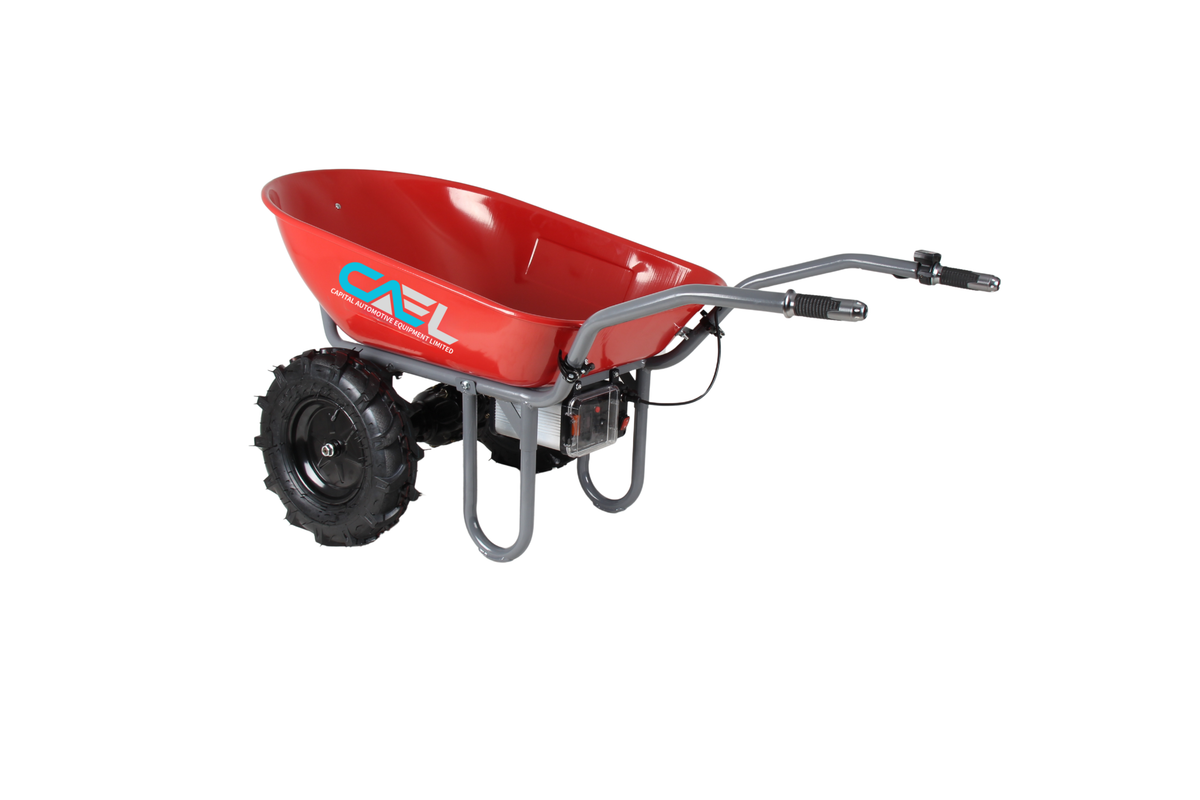 CAEL EWD260 Brouette électrique – charge 260 kg, benne acier 100 L