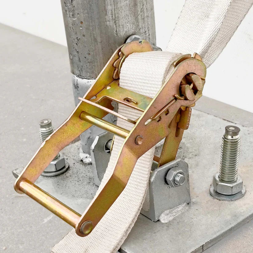 Lagerunterstand Spitzdach, Doppelbogen – 20 × 40 ft, 16 ft Firsthöhe