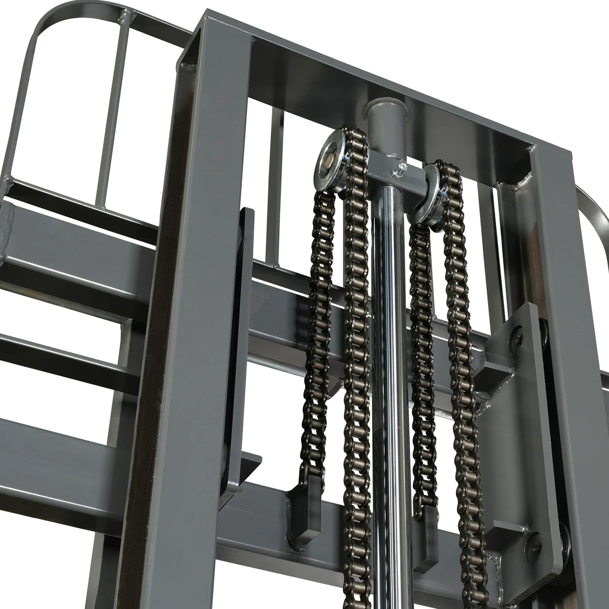 2640lbs Electric Straddle Stacker, 118" Lift, Adjustable Legs & Forks, F26-118SLA - view 13