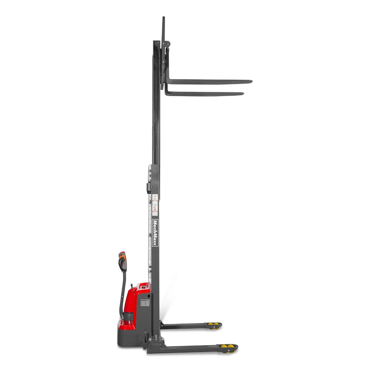 3300lbs Electric Straddle Stacker, 138" Lift, Adjustable Legs & Forks, F33-138SLA - view 34