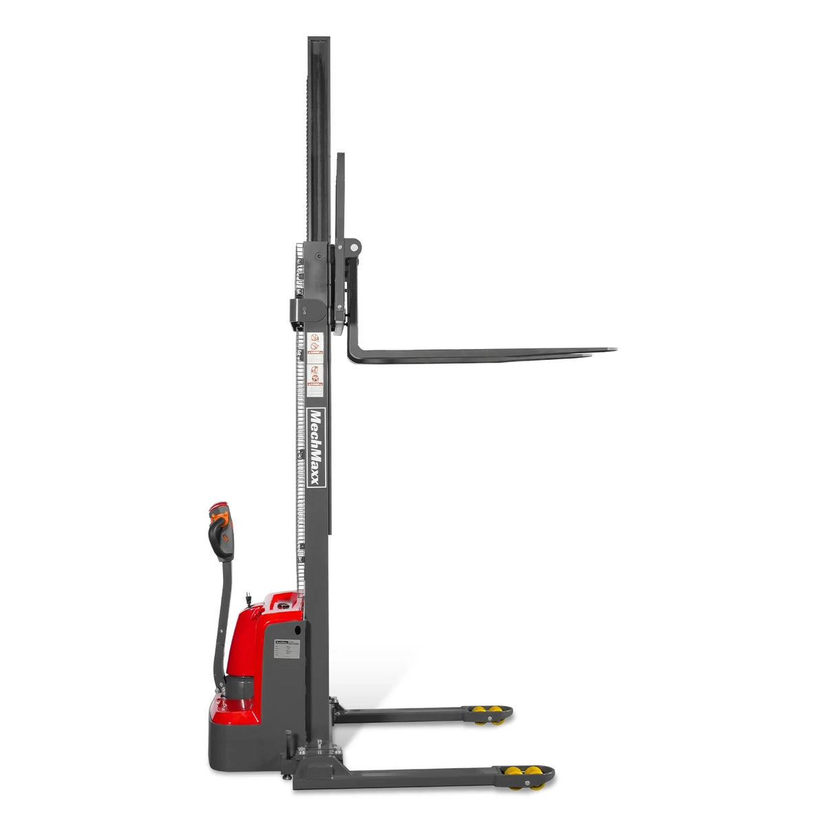 3300lbs Electric Straddle Stacker, 138" Lift, Adjustable Legs & Forks, F33-138SLA - view 33