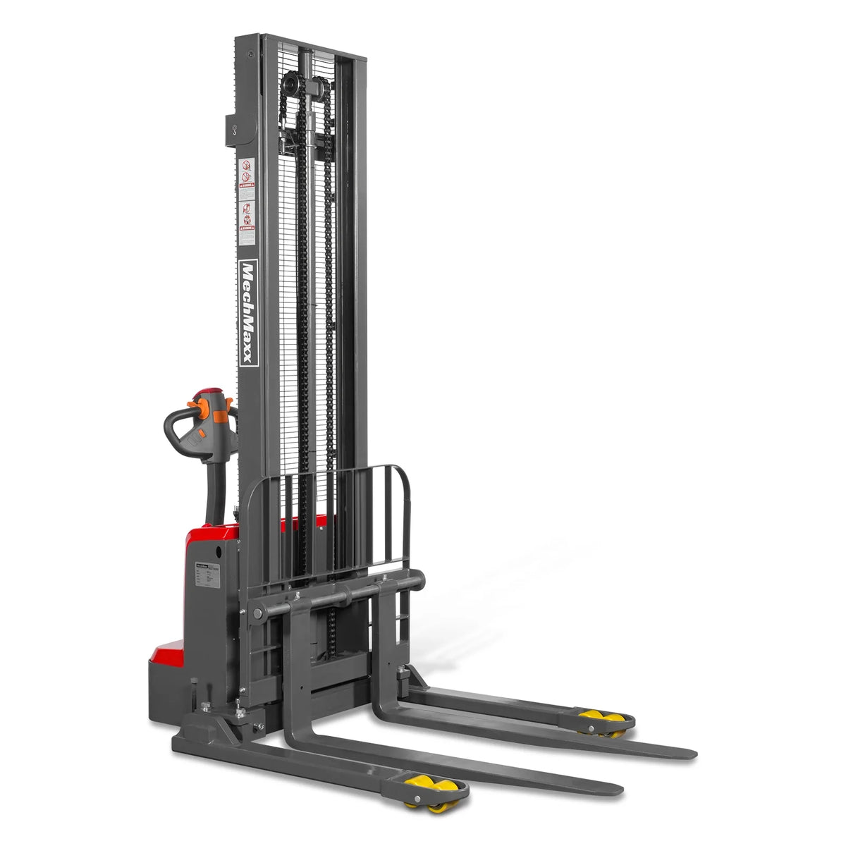 3300lbs Electric Straddle Stacker, 138" Lift, Adjustable Legs & Forks, F33-138SLA - view 27