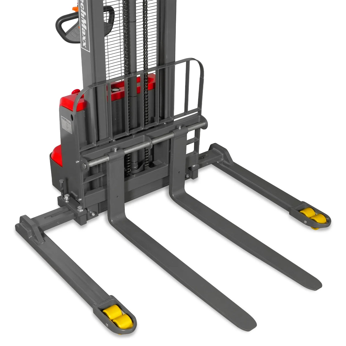 3300lbs Electric Straddle Stacker, 138" Lift, Adjustable Legs & Forks, F33-138SLA - view 10