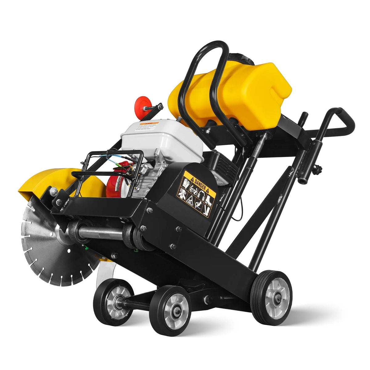 Honda GX160 Walk-Behind Concrete Floor Saw, 14 in Blade, 4 in Cutting Depth, FS350H - view 17