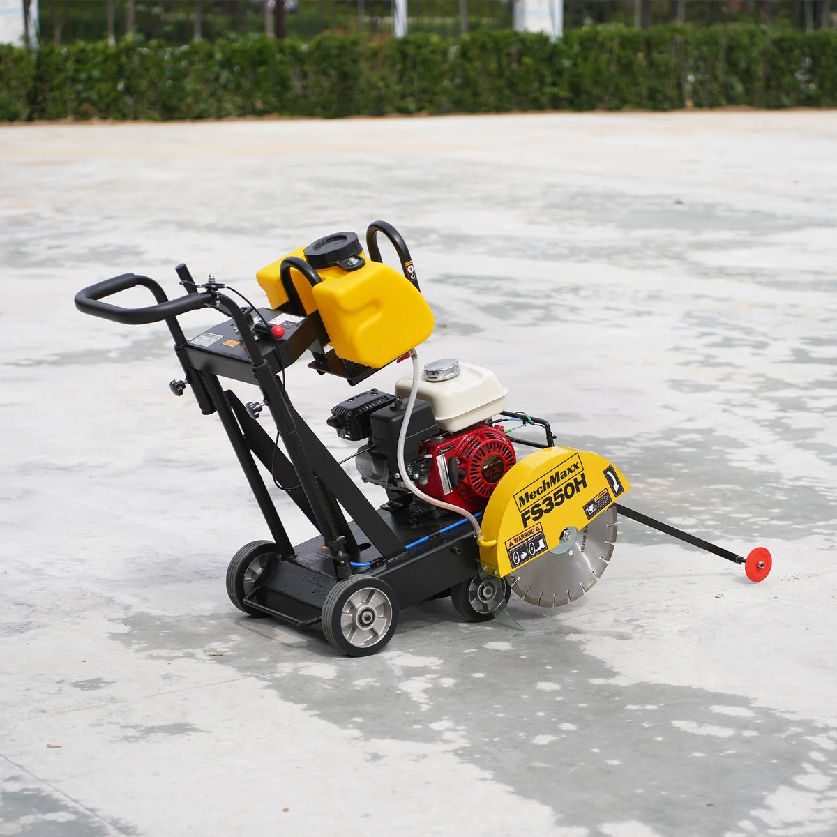 Honda GX160 Walk-Behind Concrete Floor Saw, 14 in Blade, 4 in Cutting Depth, FS350H - view 3