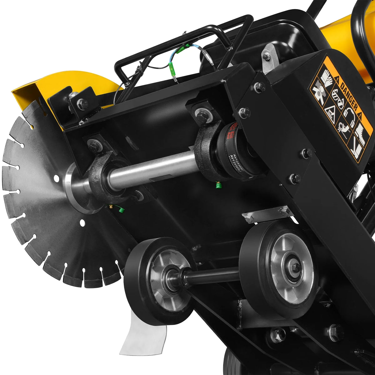 5.8 HP Walk-Behind Concrete Floor Saw, 14 in Blade, 4 in Cutting Depth, FS350Z - view 12