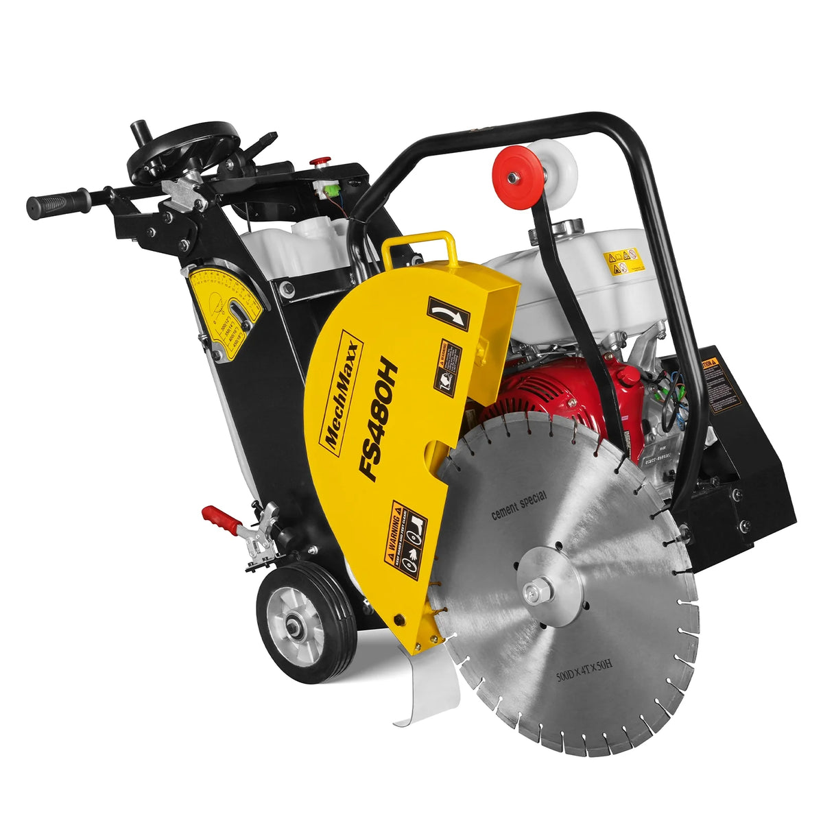 Honda GX390 Walk-Behind Concrete Floor Saw, 20 in Blade, 7 in Cutting Depth, FS480H - view 12