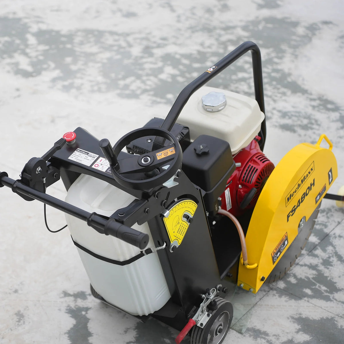 Honda GX390 Walk-Behind Concrete Floor Saw, 20 in Blade, 7 in Cutting Depth, FS480H - view 10
