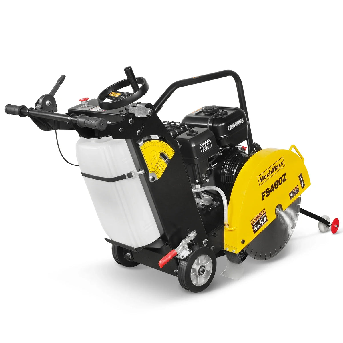 15 HP Walk-Behind Concrete Floor Saw, 20 in Blade, 7 in Cutting Depth, FS480Z - view 19