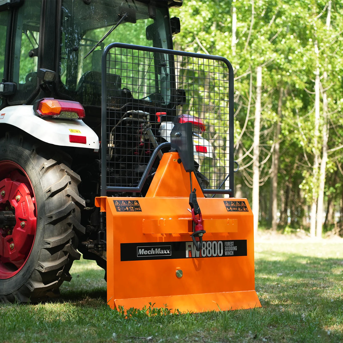 3-Point PTO Stump Grinder, 4" PTO Wood Chipper & Forestry Log Skidding Winch Bundle, SG24, BX42S & FW8800 - view 36