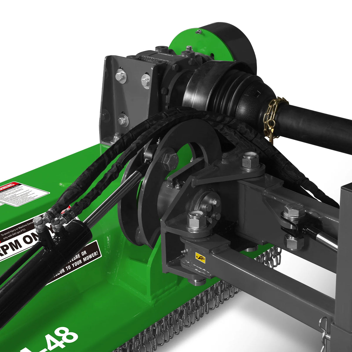 48" Standard 3 Point Offset Flail Ditch Bank Mower, 25-50HP, VAM48 - view 5