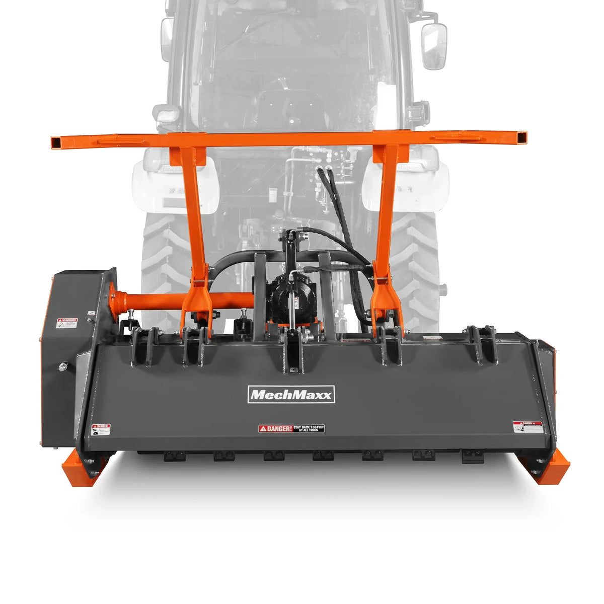 70" PTO Hitch Forestry Brush Mulcher, Cat 2,Tractor Power Recommended 70-110 HP,MC70 - view 11
