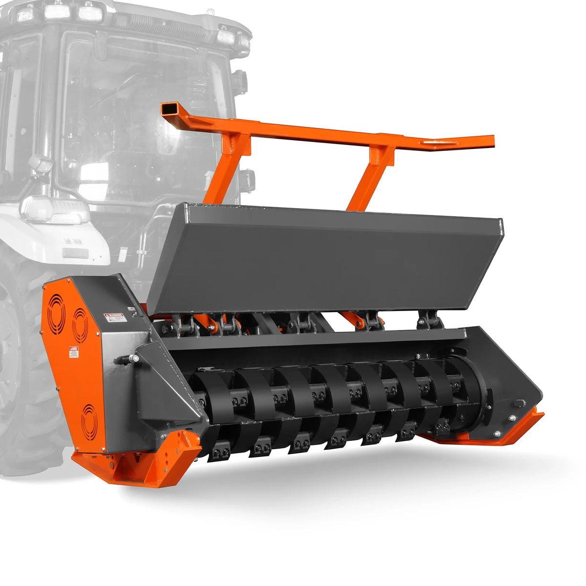 70" PTO Hitch Forestry Brush Mulcher, Cat 2,Tractor Power Recommended 70-110 HP,MC70 - view 8