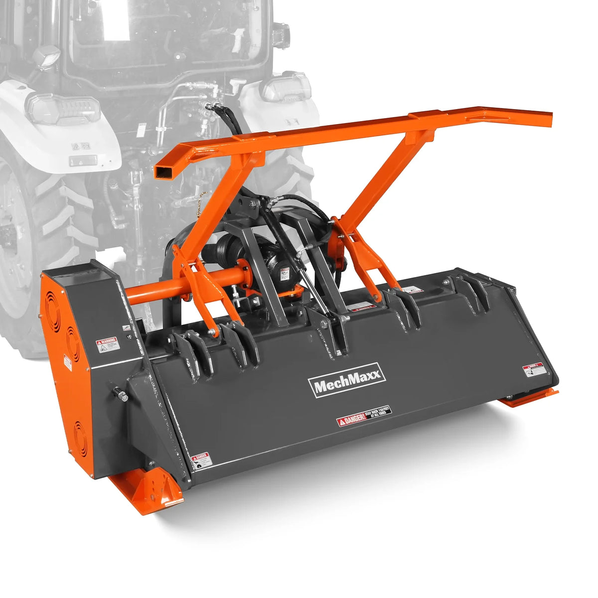 70" PTO Hitch Forestry Brush Mulcher, Cat 2,Tractor Power Recommended 70-110 HP,MC70 - view 9