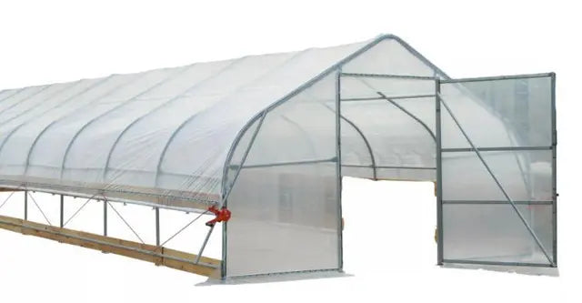 CAEL Gewächshaustunnel 33 × 80 ft – 6-mil-EVA-Folie, Stahlrahmen