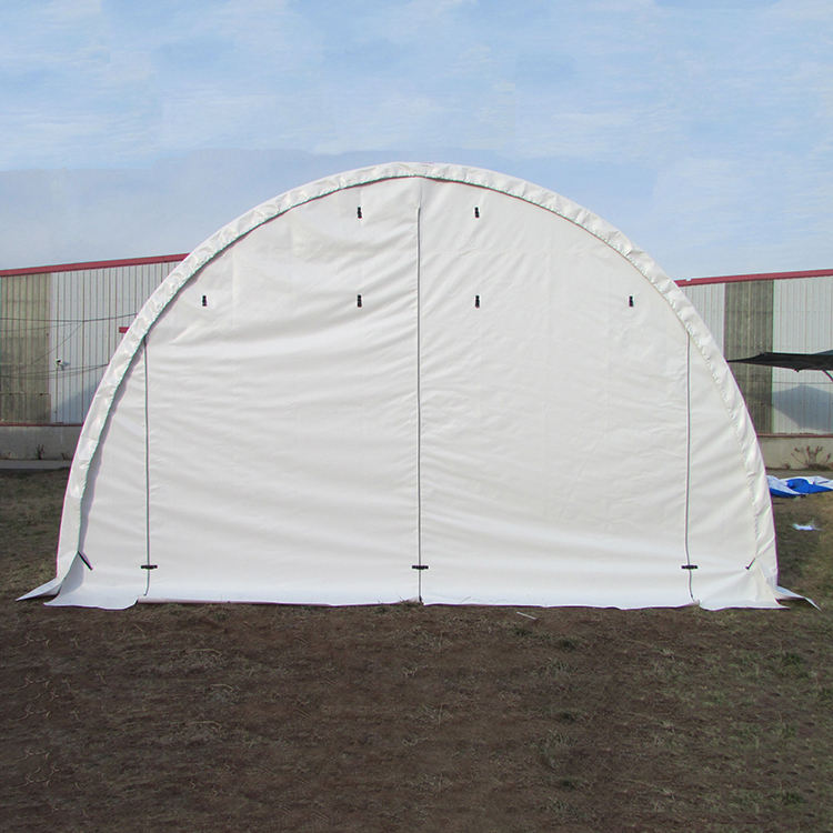 Lagerunterstand Rundbogen, Einfachbogen – 20 × 60 ft, 12 ft hoch