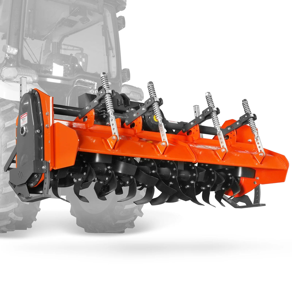 80 in Heavy Duty Rotary Tiller, 3 Point Hitch Cat.2, Gear Drive, PTO Shaft Included with Slip Clutch, 40-80 HP - view 17