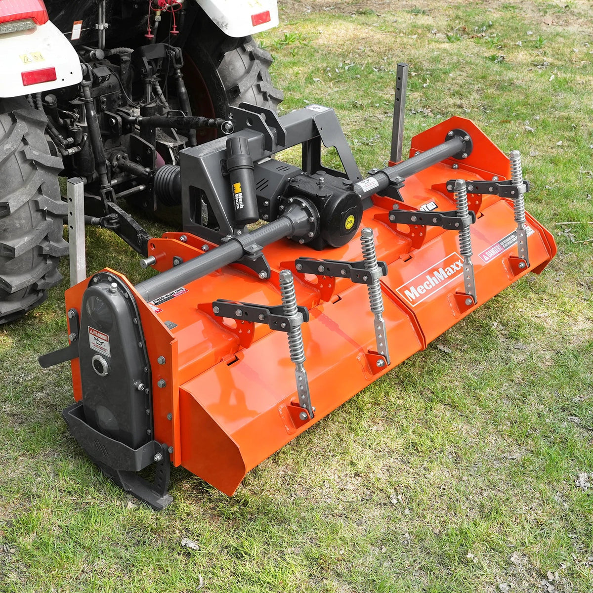 80 in Heavy Duty Rotary Tiller, 3 Point Hitch Cat.2, Gear Drive, PTO Shaft Included with Slip Clutch, 40-80 HP - view 16