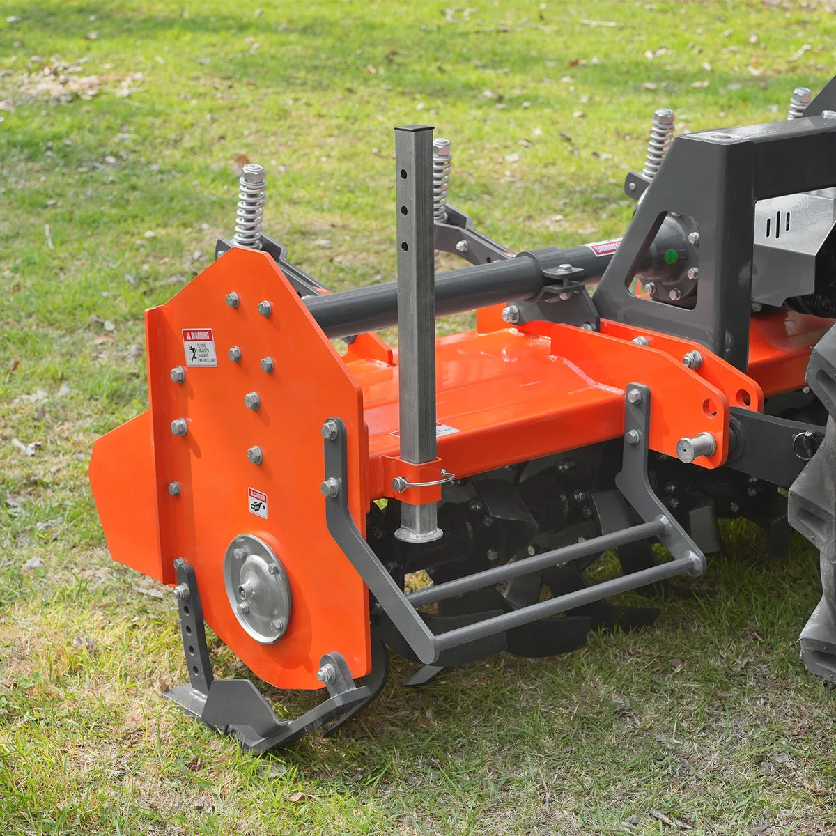 80 in Heavy Duty Rotary Tiller, 3 Point Hitch Cat.2, Gear Drive, PTO Shaft Included with Slip Clutch, 40-80 HP - view 13