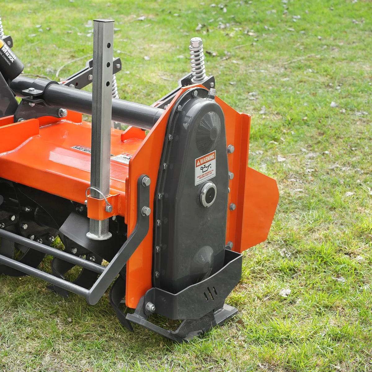80 in Heavy Duty Rotary Tiller, 3 Point Hitch Cat.2, Gear Drive, PTO Shaft Included with Slip Clutch, 40-80 HP - view 9
