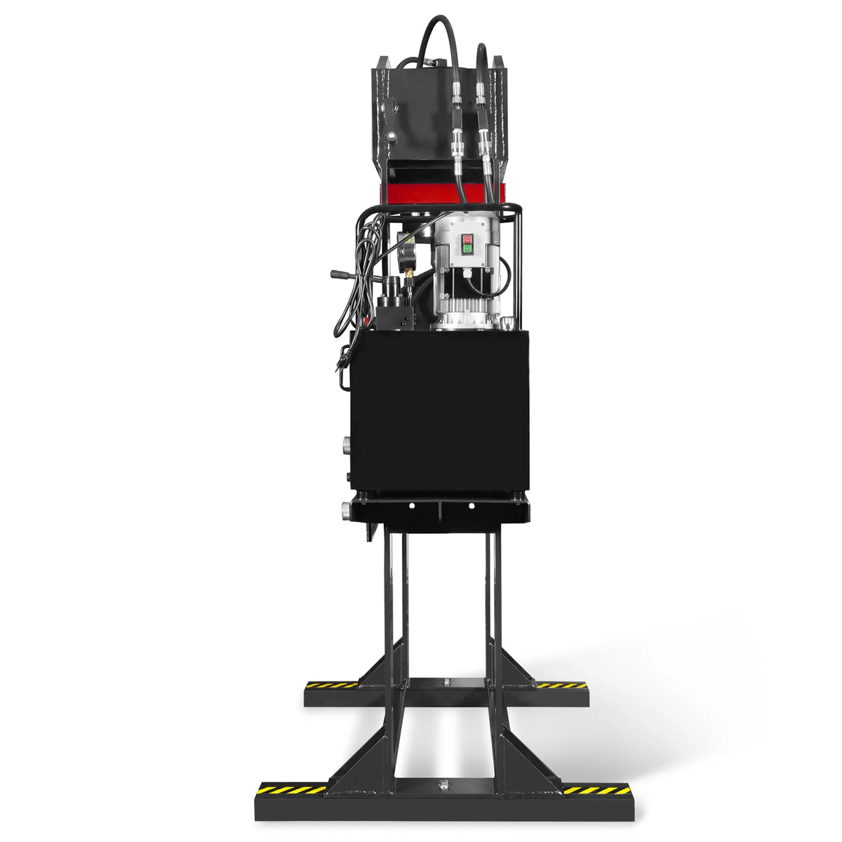 150 Ton H-Frame Electric Hydraulic Shop Press with Double-Acting Cylinder & Chain-Driven Table Lift, 110V Moto - view 20