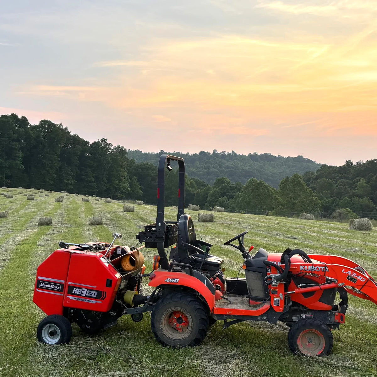 Hay Baler & Drum Mower Bundle, HB3120, DM53 - view 5