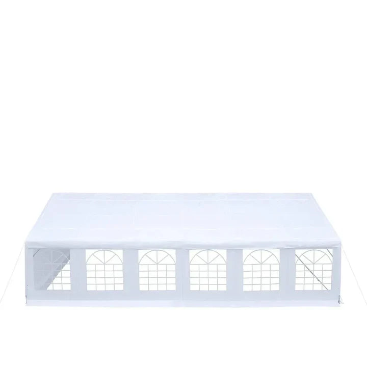 CAEL PT0612FB Outdoor Storage Tent – 6 × 12 m Shelter with Windows