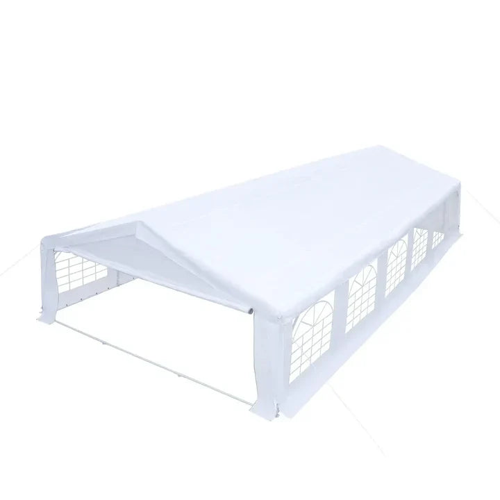 CAEL PT0612FB Outdoor Storage Tent – 6 × 12 m Shelter with Windows
