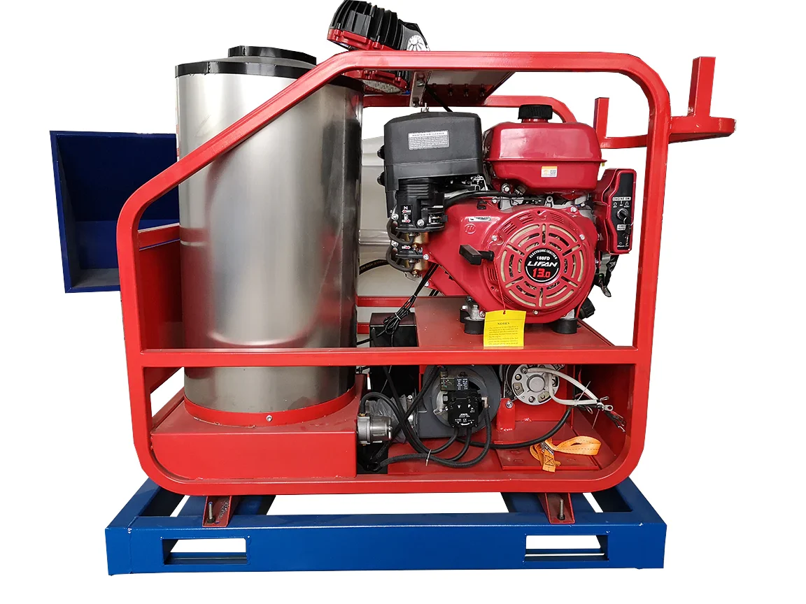 Nettoyeur haute pression eau chaude CAEL – cuve 1650 L, 4000 PSI