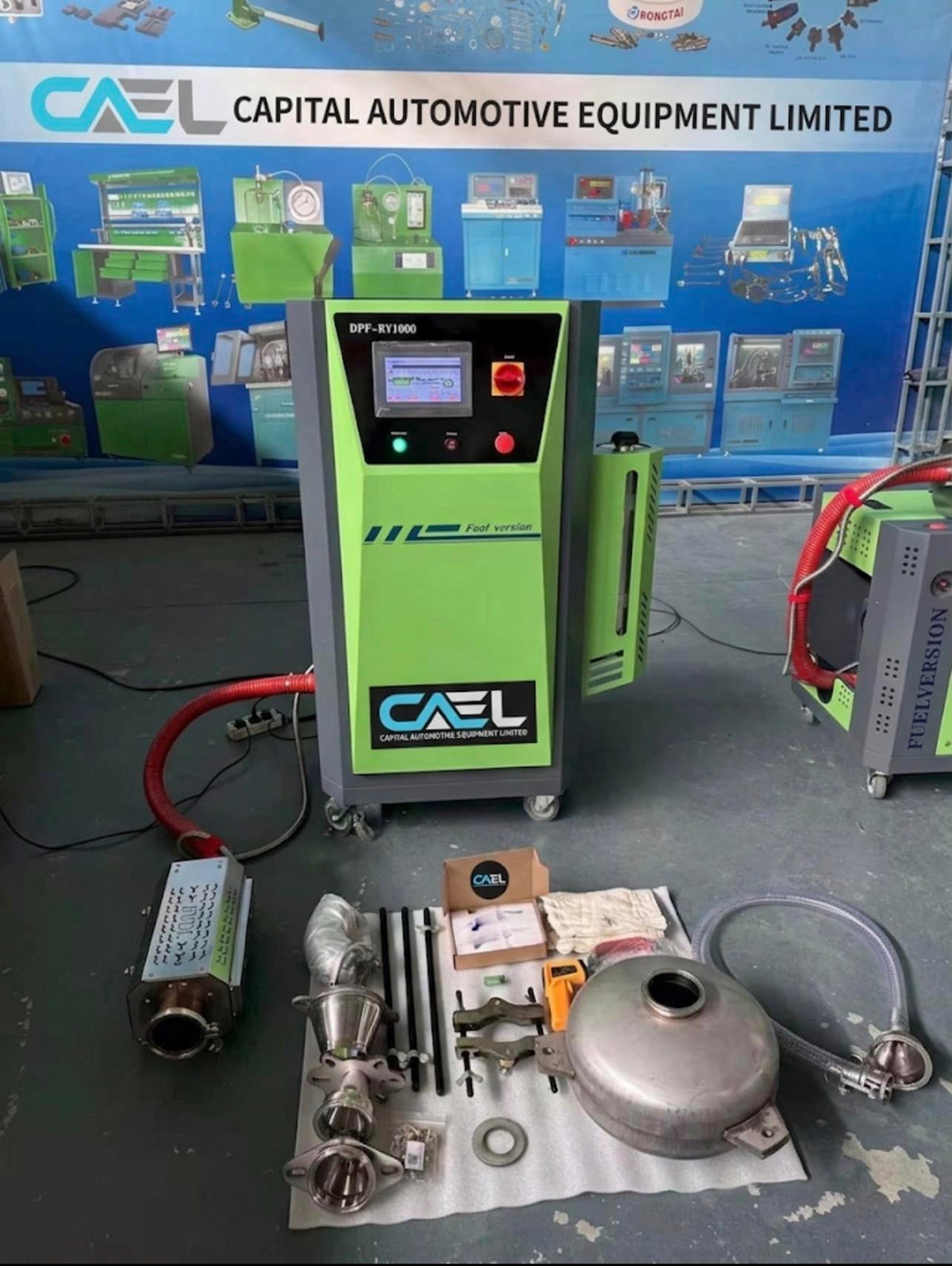 CAEL DPF-RY1000 Machine intelligente de régénération de FAP – diesel, 220 V