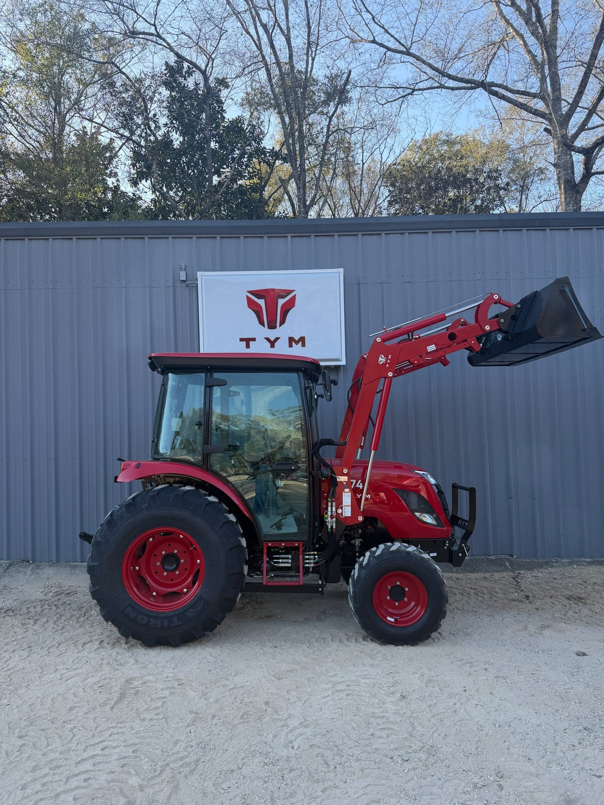 TYM T574HC 55.1 HP Cab and Air Tractor (2026) - view 2