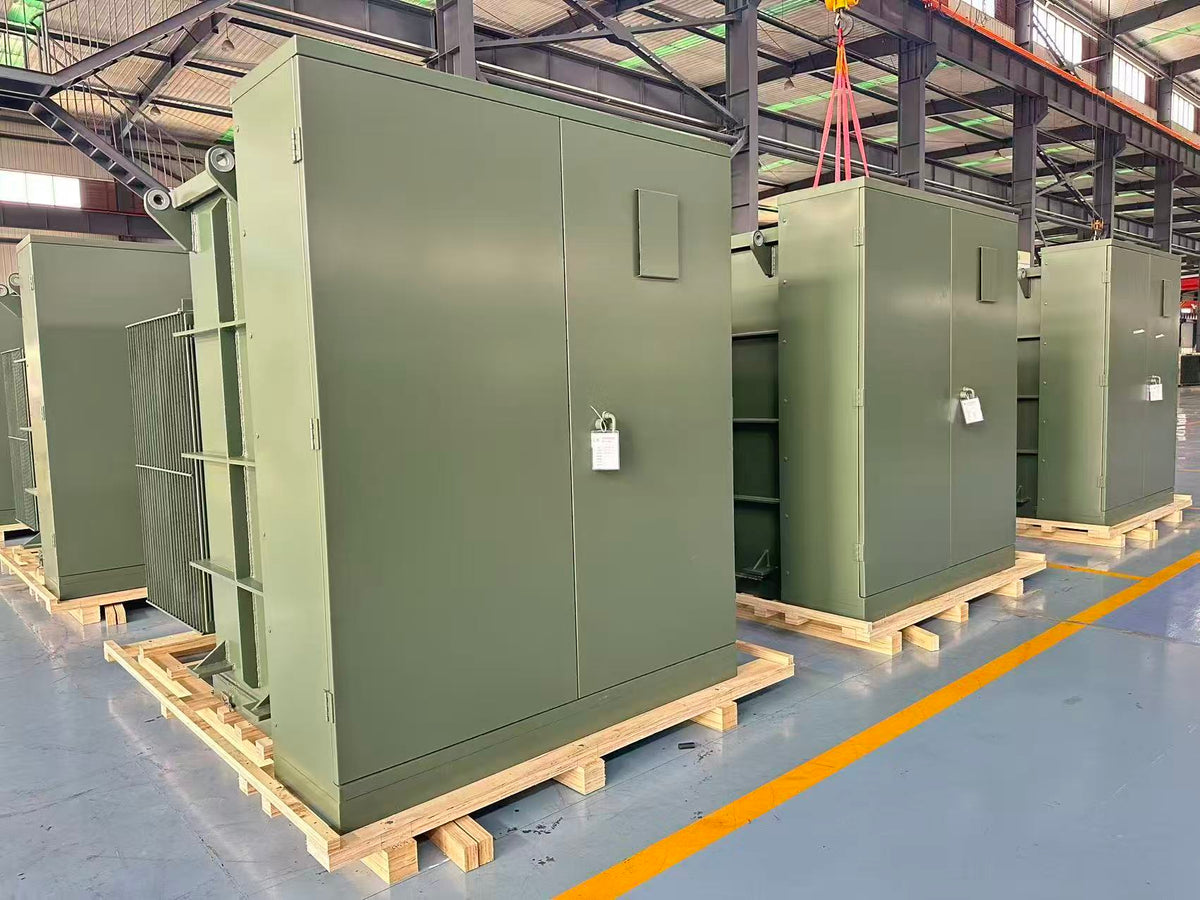 Transformateur triphasé sur socle CAEL 3750 kVA – 13.8 kV / 0.48 kV