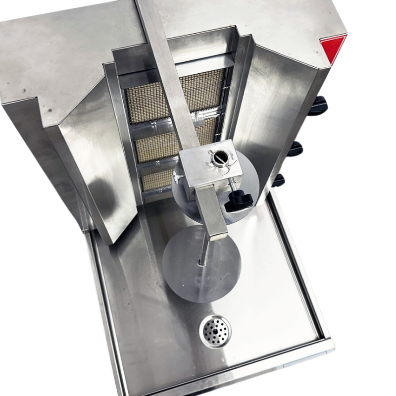 CAEL KB 3 Grill vertical à gaz – 3 brûleurs infrarouges, capacité 65 lb