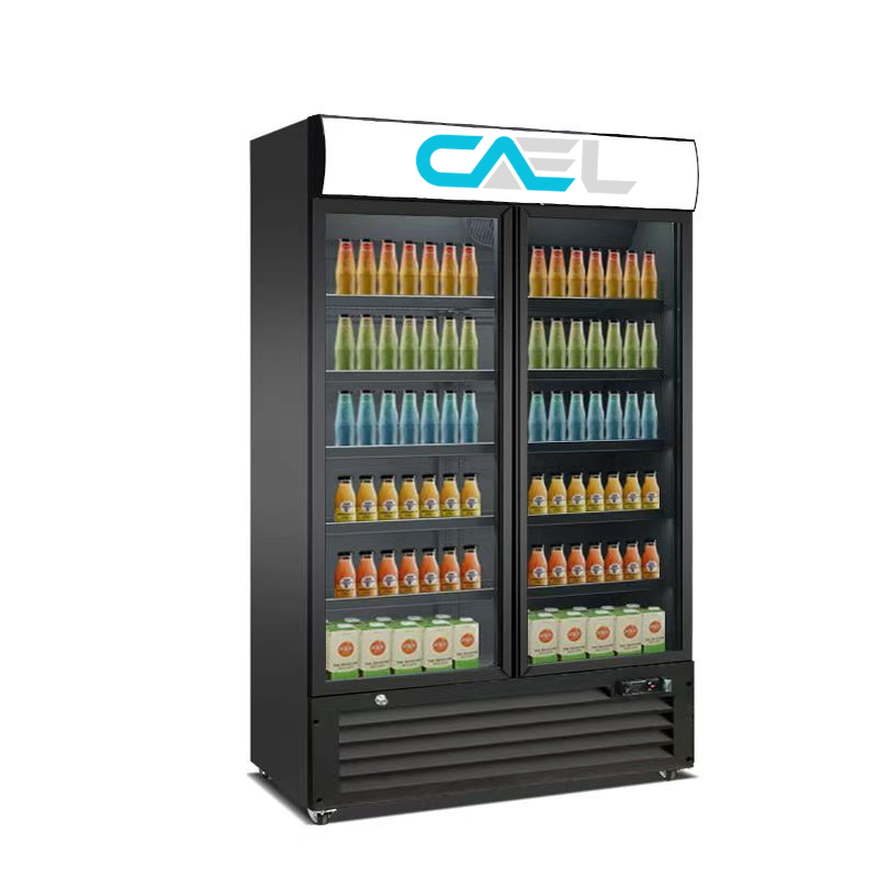 CAEL KXG-1330S Armoire réfrigérée vitrée commerciale 2 portes – 1136 L