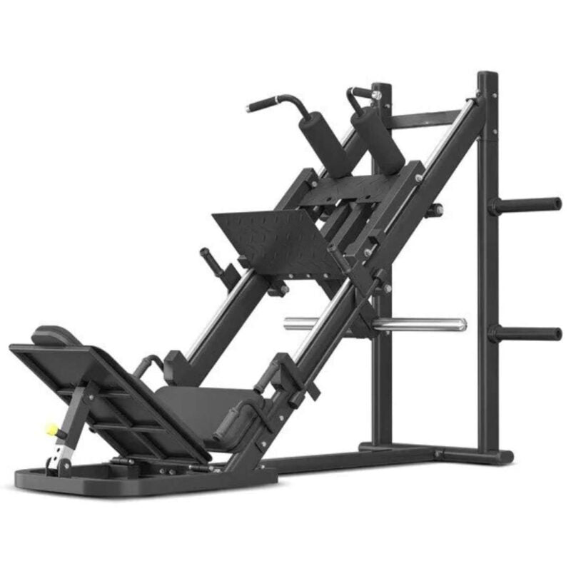 Machine hack squat et presse à cuisses 45° CAEL-SQM – capacité 400 kg