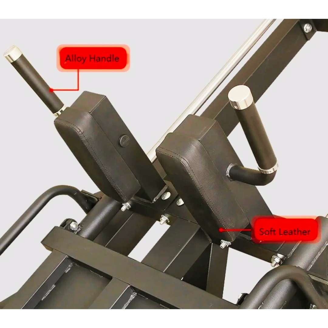 Machine hack squat et presse à cuisses 45° CAEL-SQM – capacité 400 kg