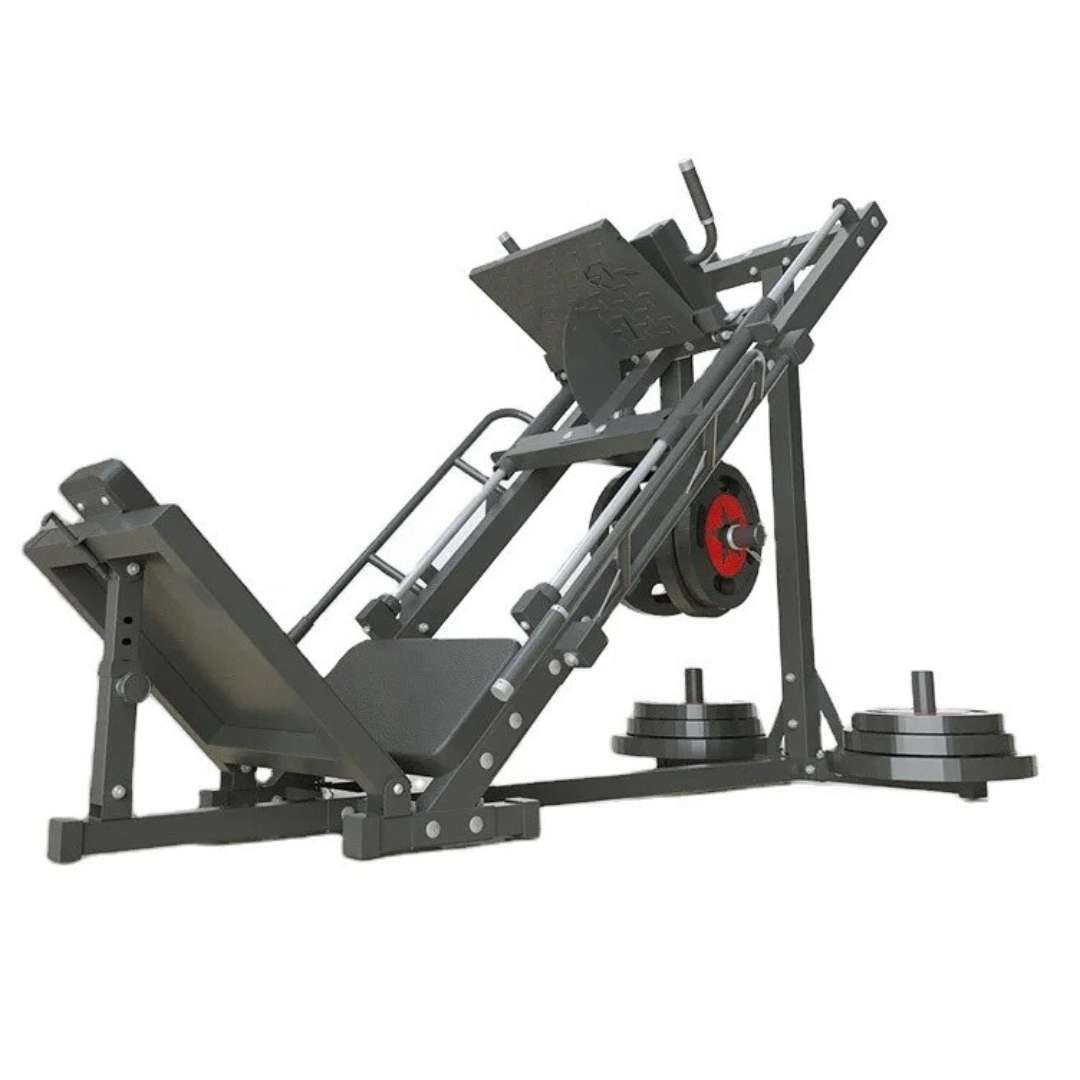 Machine hack squat et presse à cuisses 45° CAEL-SQM – capacité 400 kg