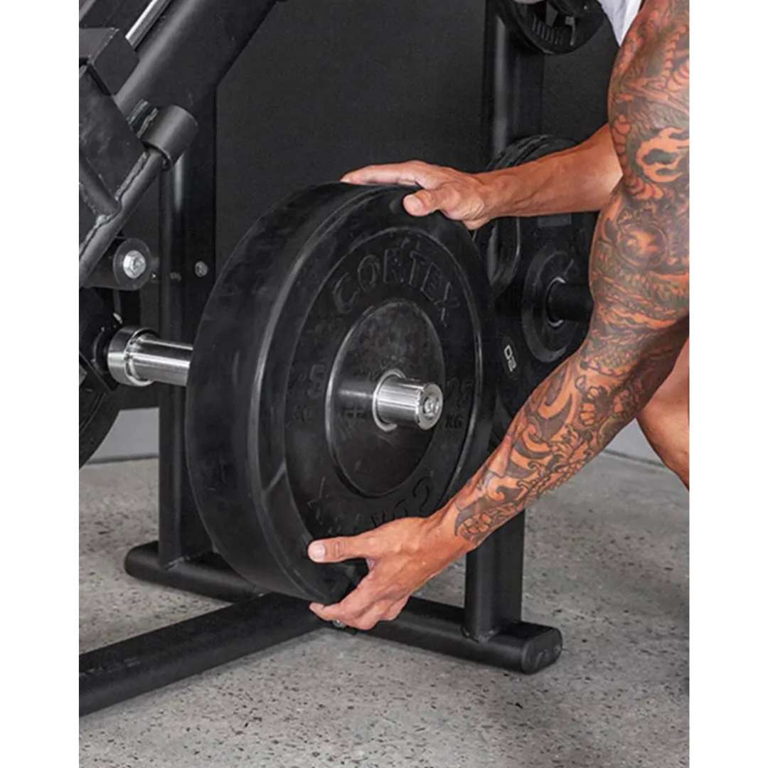 Machine hack squat et presse à cuisses 45° CAEL-SQM – capacité 400 kg